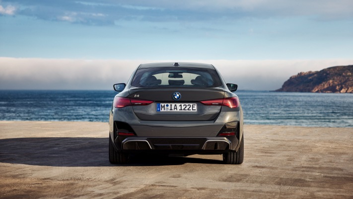 BMW i4 eDrive 40 2025. Desktop wallpaper