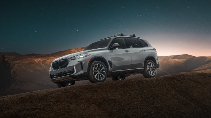 BMW X5 Silver Anniversary Edition 2024. Desktop wallpaper