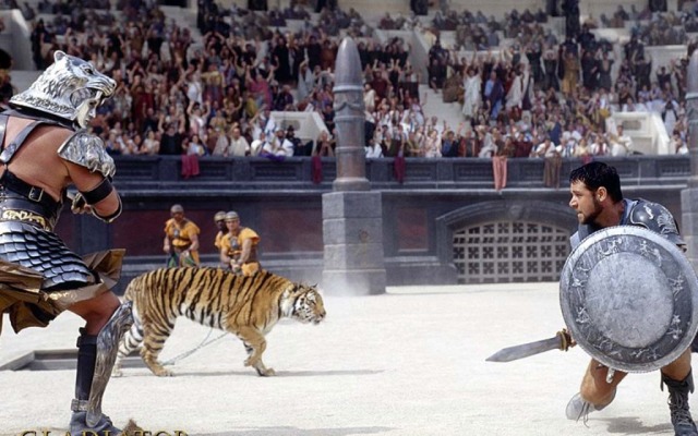 Gladiator. Desktop wallpaper