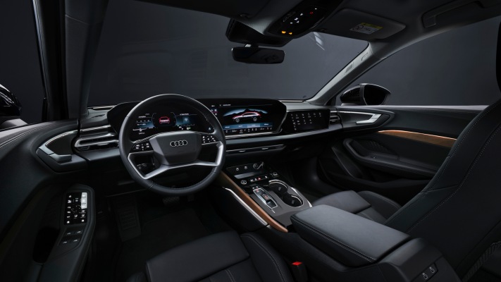 Audi A5 Avant 2025. Desktop wallpaper