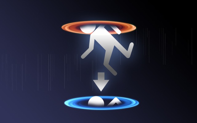 Portal 2. Desktop wallpaper