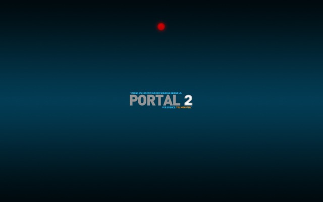 Portal 2. Desktop wallpaper