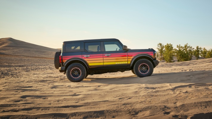 Ford Bronco Free Wheeling 2025. Desktop wallpaper