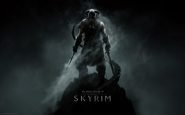 Elder Scrolls 5: Skyrim, The. Desktop wallpaper