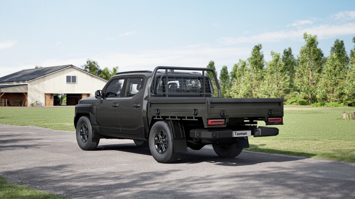 Kia Tasman Singlecab Chassis 2026. Desktop wallpaper