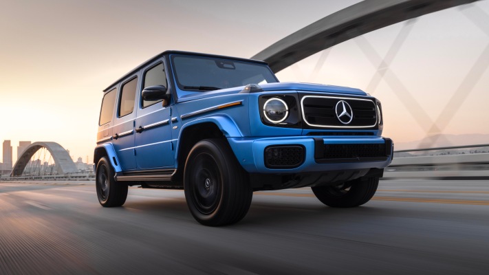 Mercedes-Benz G 580 EQ Technology USA Version 2025. Desktop wallpaper