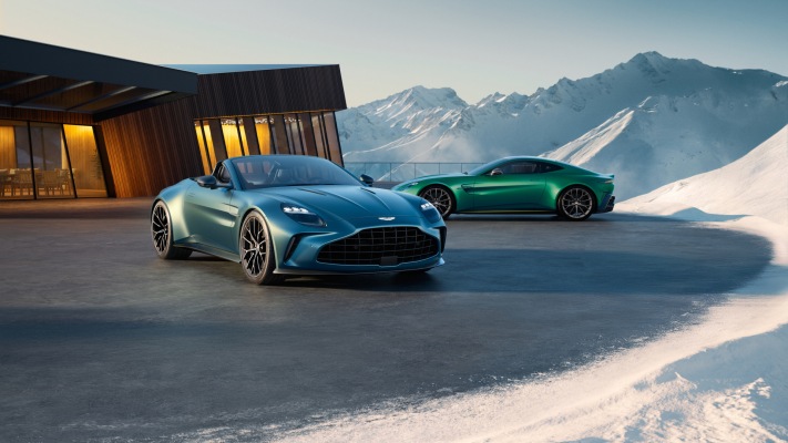 Aston Martin Vantage Roadster 2026. Desktop wallpaper