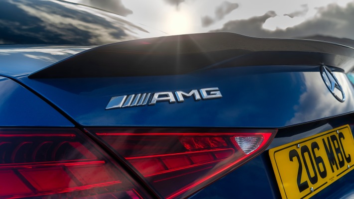 Mercedes-AMG C 63 S E Performance UK Version 2024. Desktop wallpaper