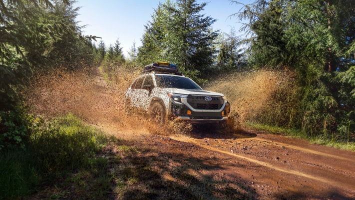 Subaru Forester Wilderness 2026. Desktop wallpaper