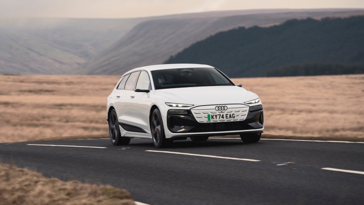 Audi S6 Avant e-tron Edition 1 UK Version 2025. Desktop wallpaper