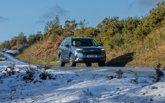 Subaru Forester UK Version 2025. Desktop wallpaper
