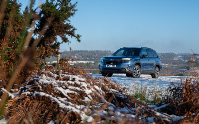 Subaru Forester UK Version 2025. Desktop wallpaper