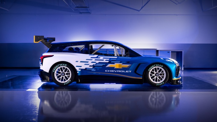 Chevrolet Blazer EV.R NASCAR Concept 2025. Desktop wallpaper