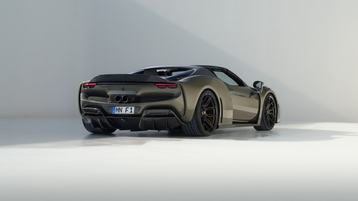 Ferrari 296 GTS N-Largo Novitec 2025. Desktop wallpaper