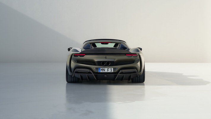Ferrari 296 GTS N-Largo Novitec 2025. Desktop wallpaper