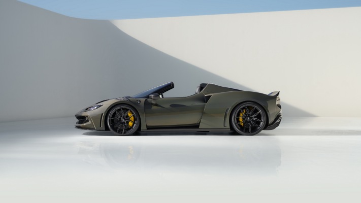 Ferrari 296 GTS N-Largo Novitec 2025. Desktop wallpaper
