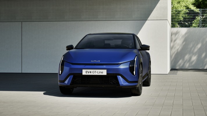 Kia EV4 GT-Line 2026. Desktop wallpaper