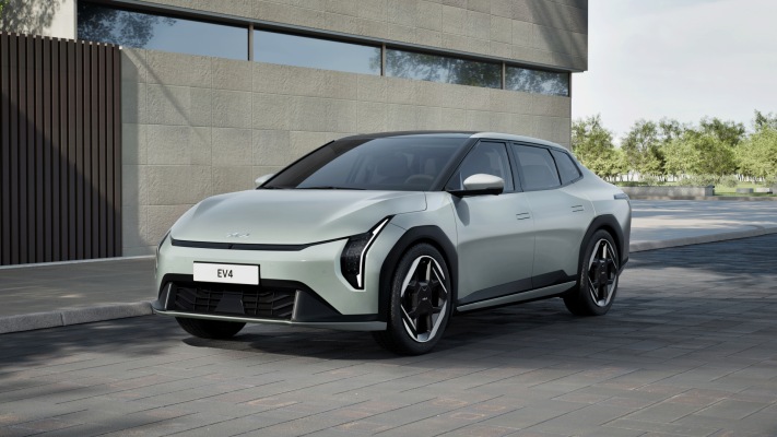 Kia EV4 2026. Desktop wallpaper