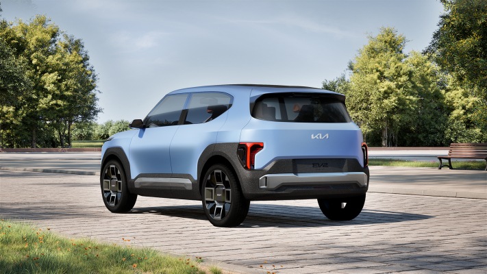 Kia EV2 Concept 2025. Desktop wallpaper