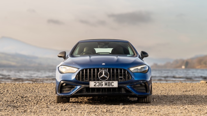 Mercedes-AMG CLE 53 4MATIC+ Cabriolet UK Version 2025. Desktop wallpaper