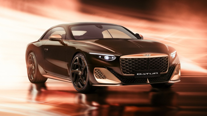 Bentley Mulliner Batur The Black Rose 2025. Desktop wallpaper