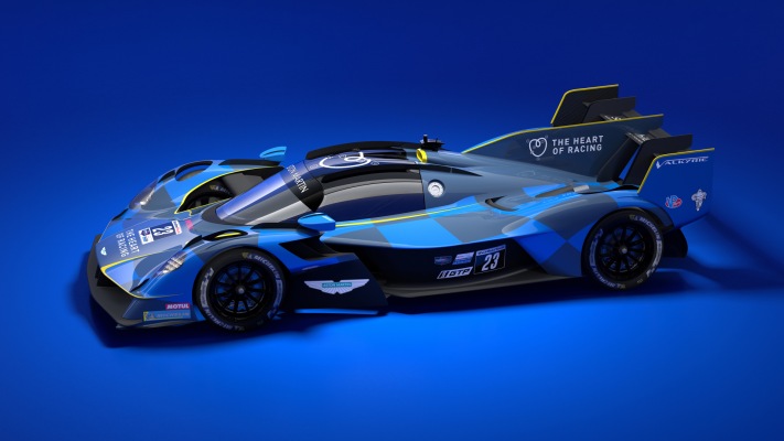Aston Martin Valkyrie IMSA 2025. Desktop wallpaper