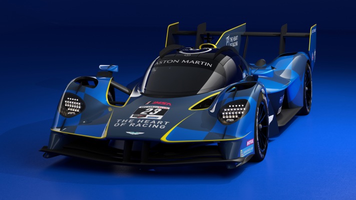 Aston Martin Valkyrie IMSA 2025. Desktop wallpaper
