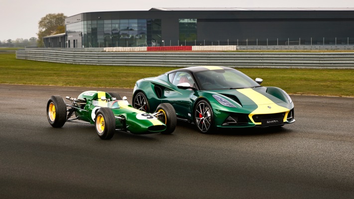 Lotus Emira Clark Edition 2025. Desktop wallpaper