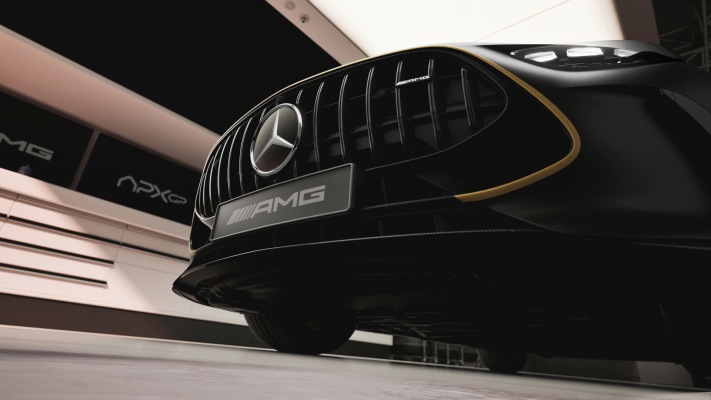 Mercedes-AMG GT APXGP Edition 2025. Desktop wallpaper
