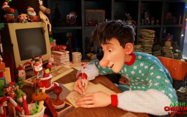 Arthur Christmas. Desktop wallpaper