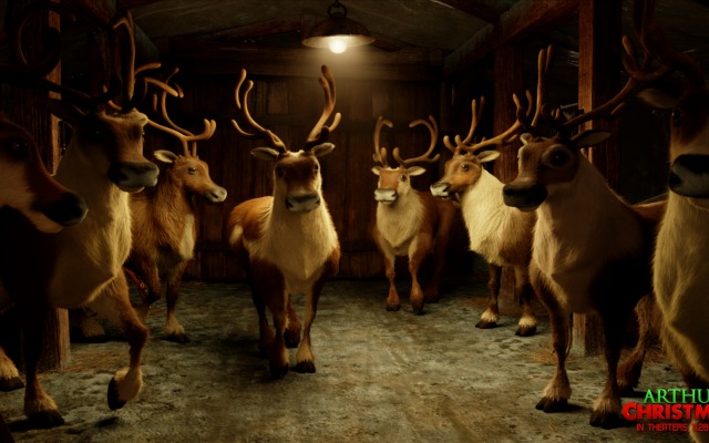 Arthur Christmas. Desktop wallpaper
