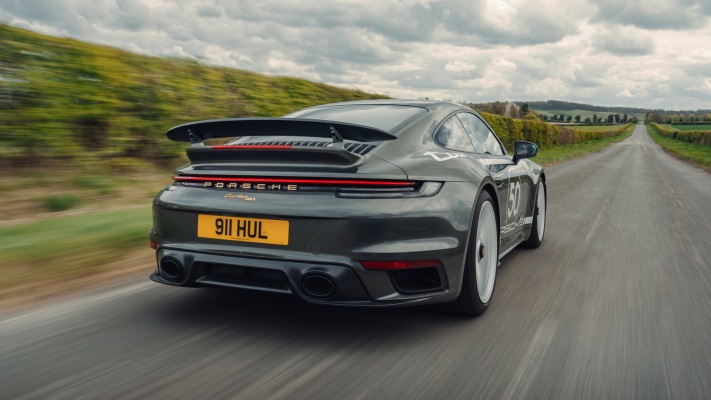 Porsche 911 Turbo 50 Years UK Version 2024. Desktop wallpaper