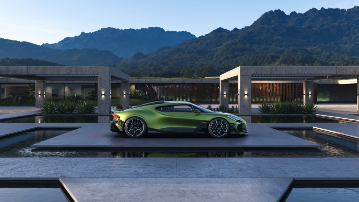 Bugatti Brouillard 2025. Desktop wallpaper