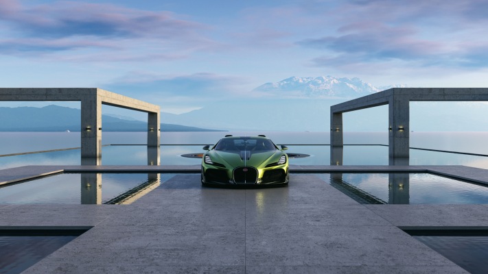 Bugatti Brouillard 2025. Desktop wallpaper