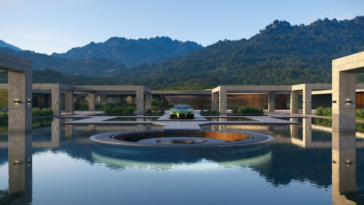 Bugatti Brouillard 2025. Desktop wallpaper