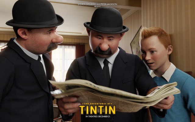 Adventures of Tintin, The. Desktop wallpaper
