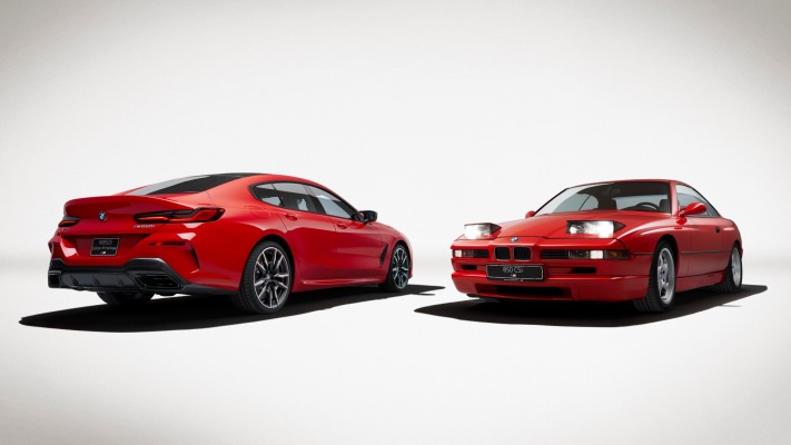 BMW M850i Edition M Heritage 2026. Desktop wallpaper