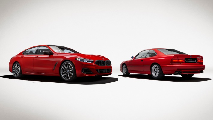 BMW M850i Edition M Heritage 2026. Desktop wallpaper