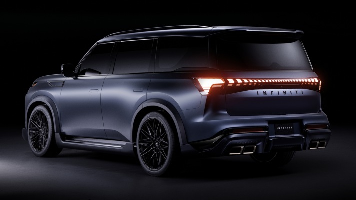 Infiniti QX80 Track Spec Concept 2025. Desktop wallpaper