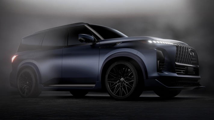 Infiniti QX80 Track Spec Concept 2025. Desktop wallpaper