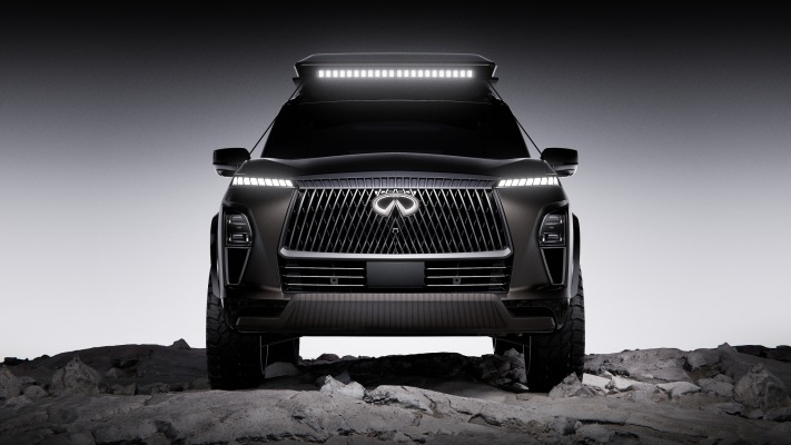 Infiniti QX80 Terrain Spec Concept 2025. Desktop wallpaper