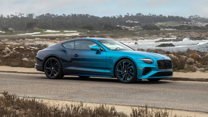 Bentley Continental GT Speed Ombre Mulliner 2025. Desktop wallpaper