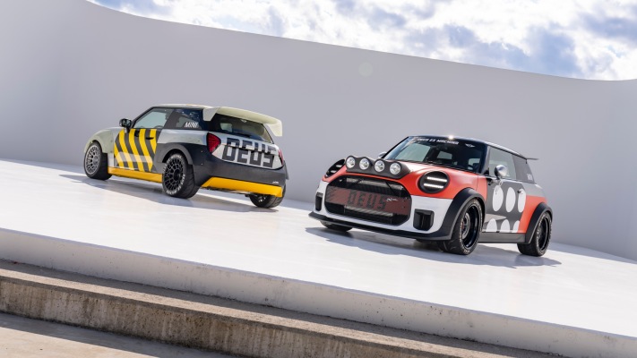 MINI JCW The Machina Concept 2025. Desktop wallpaper