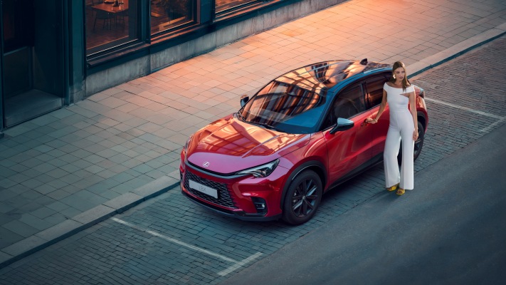 Lexus LBX Vibrant Edition 2026. Desktop wallpaper