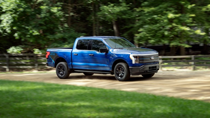 Ford F-150 Lightning STX 2026. Desktop wallpaper