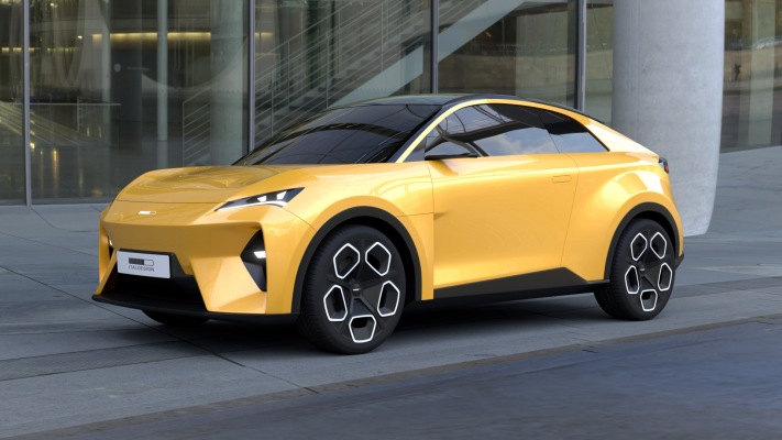 Italdesign EVX Concept 2025. Desktop wallpaper