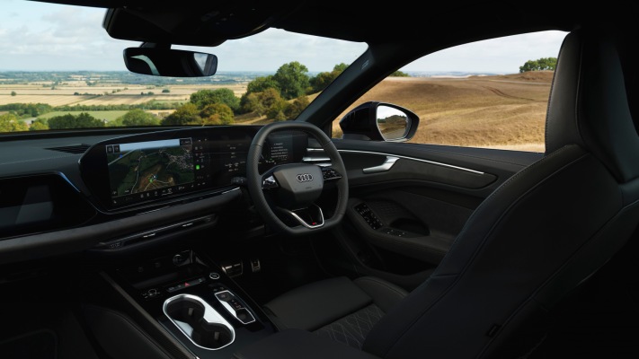 Audi A6 Launch Edition e-hybrid quattro UK Version 2026. Desktop wallpaper