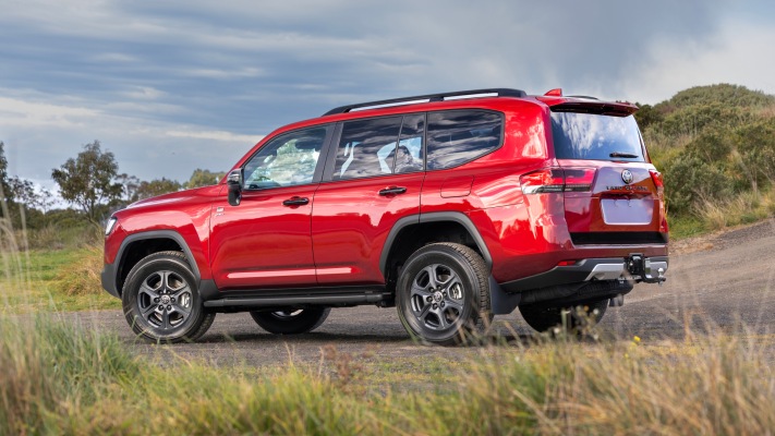 Toyota Land Cruiser Performance Hybrid AUS Version 2026. Desktop wallpaper