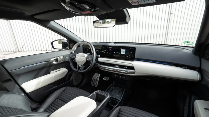 Kia EV4 Fastback GT-Line 2026. Desktop wallpaper