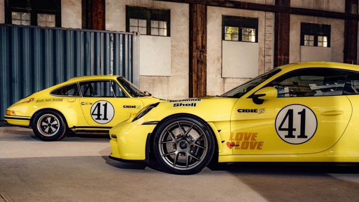 Porsche 911 S-T 2026. Desktop wallpaper